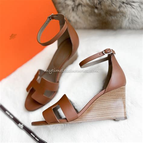 legend hermes sandals|hermes wedge.